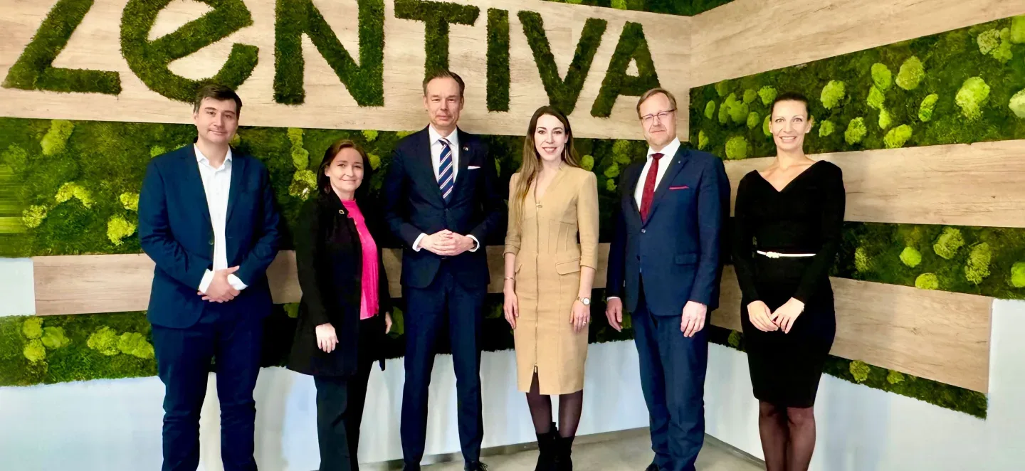 Zentivu navštívil ředitel asociace BusinessEurope