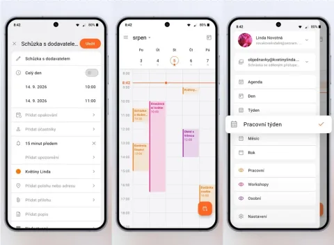 Seznam.cz představuje novou mobilní aplikaci Kalendář
