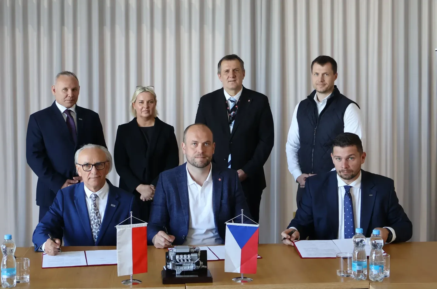 CSG a WSK „PZL-KALISZ“ zahajují spolupráci. V Polsku budou vyrábět motory pro terénní nákladní vozidla