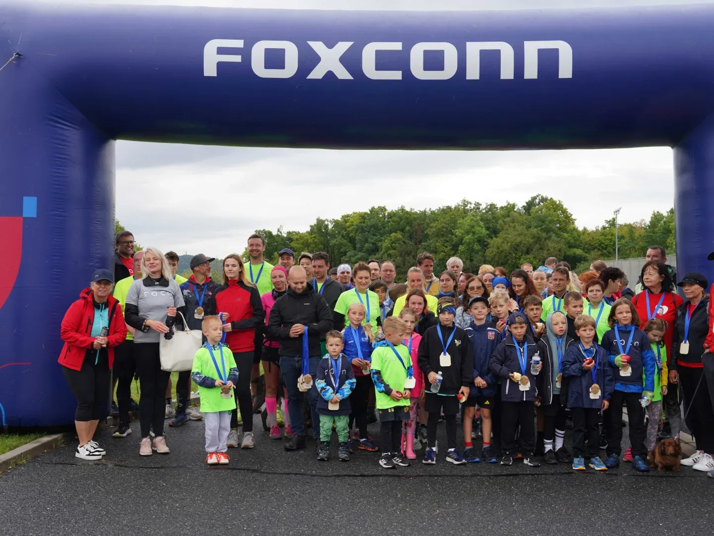 Charitativní Foxconn RUN v Kutné Hoře nabídne nově 3 závody