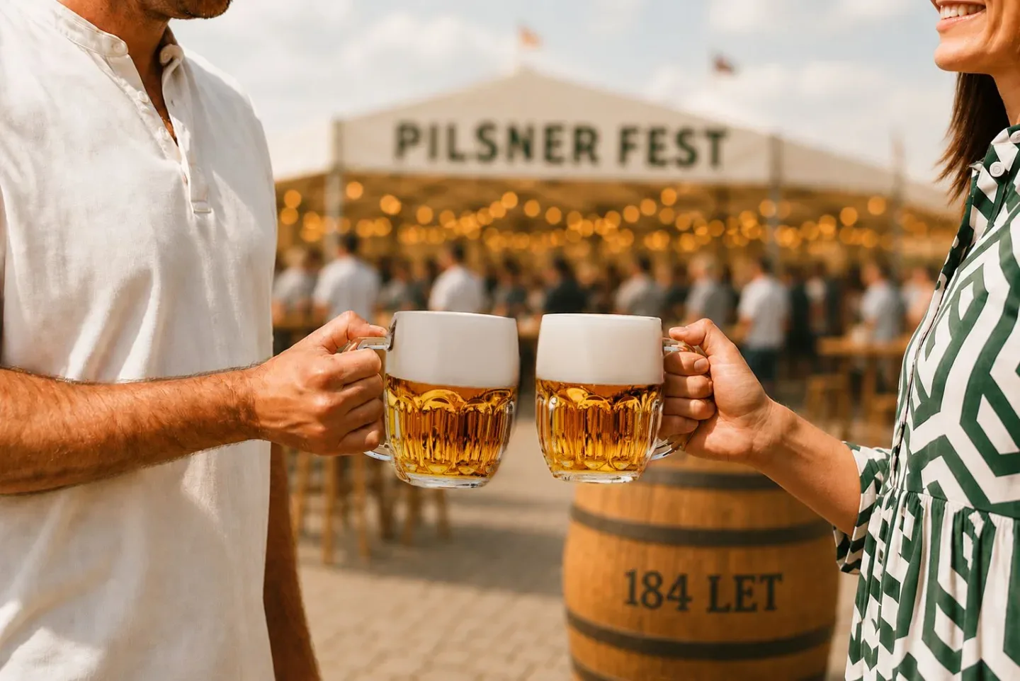 Pilsner Fest se vrací do pivovaru. Oslava první várky plzeňského ležáku potrvá celý týden, centrem bude obří stan